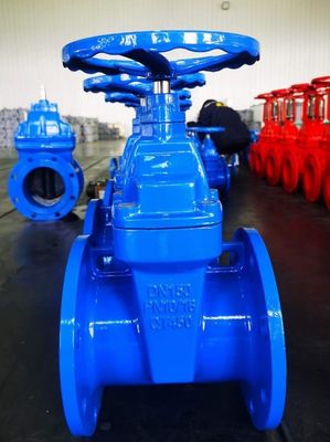 200psi DN200 pn16 GGG50 Rubber EPDM Veerkrachtige stoelbouten Kapseltas Valve voor water