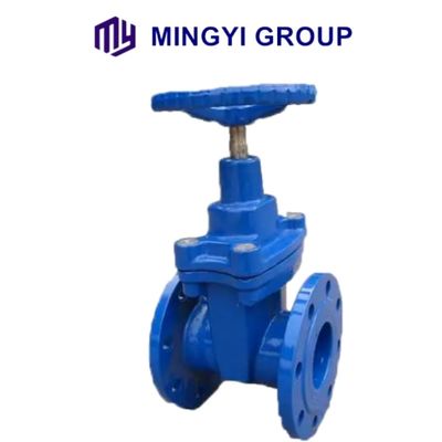 OEM Port Grootte DN80 Pn16 Industriële koolstofstaal stijgende stam water flens poortklep