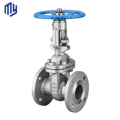 Grijp hefboom CF8/CF8M Carbon Steel Flanged Gate Valve DN100 Perfect voor uw bedrijf