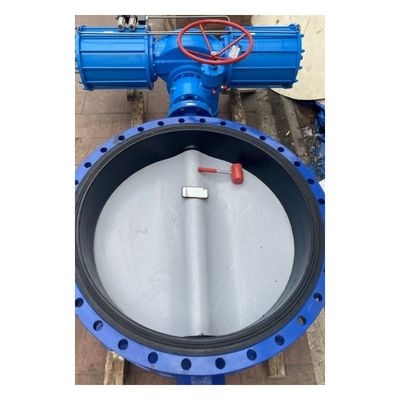 Plant massaproducties roestvrij staal bekleding rubber vlinder klep voor hydraulische systemen
