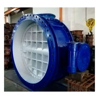 Plant massaproducties roestvrij staal bekleding rubber vlinder klep voor hydraulische systemen