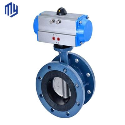 Industrial Wcb Double Eccentric Butterfly Valve Ontworpen voor hoge temperatuur media