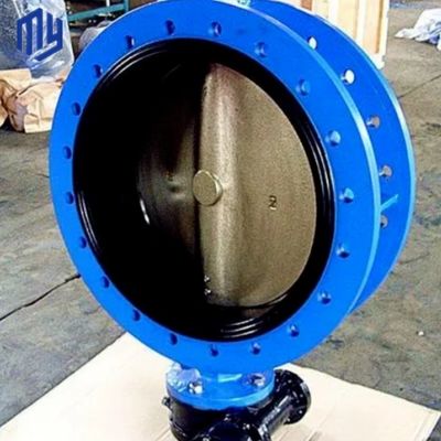Industrial Wcb Double Eccentric Butterfly Valve Ontworpen voor hoge temperatuur media