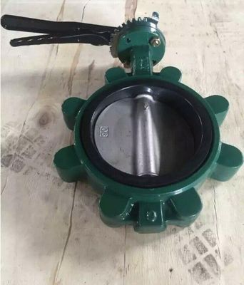 Watermedia Sanitaire roestvrij staal CF8 WCB Ductiel ijzer Volledig aangepakt Lug Butterfly Valve