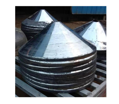 8 inch Pipe End Cap Head Code Hexagon voor 304 roestvrij staal Tank Cover Kegelvormige kop
