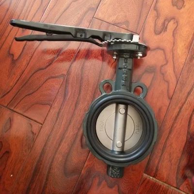 Backwater Valves Wafer Type JIS API 150LB PN16 Korea Butterfly Valve voor water olie en gas