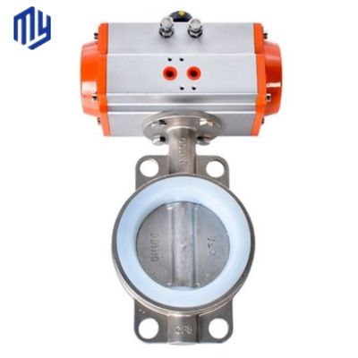 Afhankelijk van de specificaties Stop structuur Wafer Control Butterfly Valve met Good