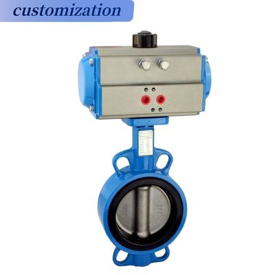 Afhankelijk van de specificaties Stop structuur Wafer Control Butterfly Valve met Good