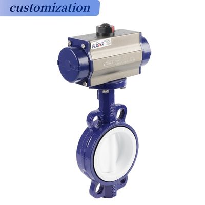Afhankelijk van de specificaties Stop structuur Wafer Control Butterfly Valve met Good