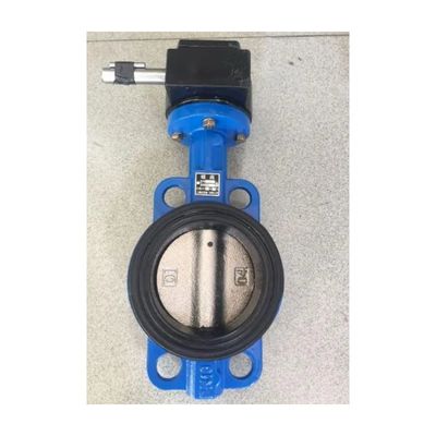 Afhankelijk van de specificaties Pneumatische actuator EPDM gelijnd industriële besturing vlinder waterklep