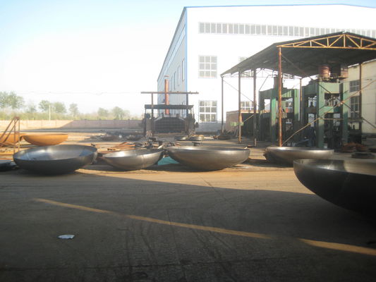 Buitenput Holle Ellipsoïdale Halfrond Watertank Platenkoppen voor industriële kringen