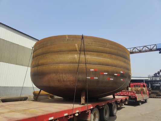 Carbon 304 staal elliptische tankkop schotelkop voor wateropslag tank OEM