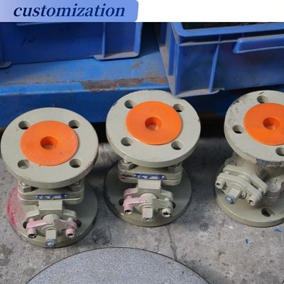 Gasmedia DN300 EPDM Gelaagd Rubber Flange Butterfly Valve met op maat gemaakte OBM-ondersteuning