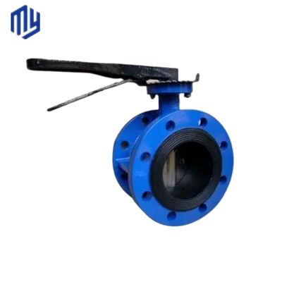 Gepersonaliseerde poortgrootte DN300 rubber gelijmd EPDM voering flens vlinder klep