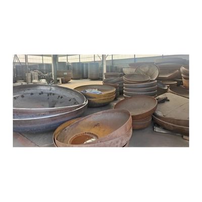 Op maat gemaakte ondersteuning OEM Semi Ball Q235 Dished End Gegooid ijzer Halfrondkop