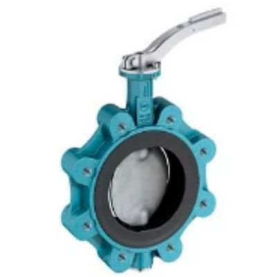 Diafragma structuur Hydraulische CF8 Di Ci EPDM PTFE Sterke zuur hefboom Lug Vlinder vlinder