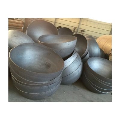 Gelijk cirkelkop Code roestvrij staal Afgesloten wateropslag tankkop 1200 mm zachte staalkop