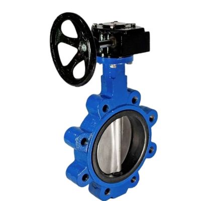 ODM EPDM zittende koolstofstaal-karosserie half-lugs vlinderklep voor waterverwarming