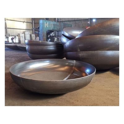 Gepersonaliseerde drukvaten van koolstofstaal met cirkelkop voor toepassingen met grote diameter