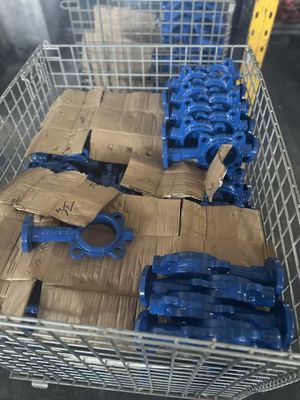 Op maat gemaakte service roestvrij pneumatisch vlinderklep DN25 voor soepele werking