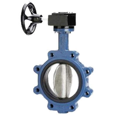 Hydraulische vlinderkleppen gietijzeren uitbreidingsflanke PVC pneumatisch 1 inch sanitair