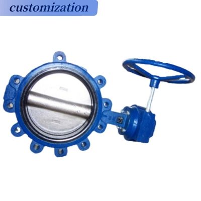 Waterverwarming Service kleppen Pneumatische besturing Wafer type vlindersleutel roestvrij staal