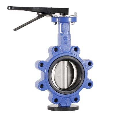 Versatile handlever vlinderklep voor gasmedia en gietijzeren flensbewerking