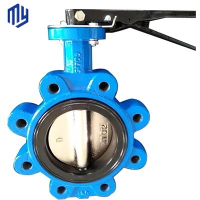 Versatile handlever vlinderklep voor gasmedia en gietijzeren flensbewerking