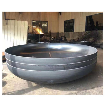 800 mm-1000 mm Diameter 6 mm Dikte Gesmeed zacht staal Halfrond Elliptisch schotel Eind