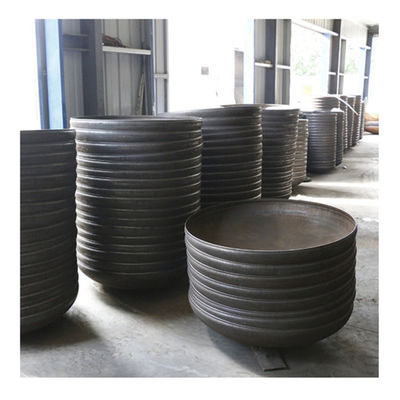 800 mm-1000 mm Diameter 6 mm Dikte Gesmeed zacht staal Halfrond Elliptisch schotel Eind