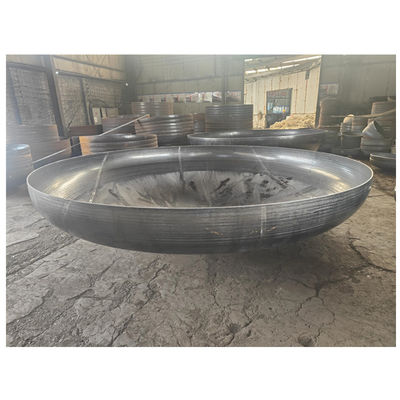 Carbon Steel Asme Hemisferische Dish End Cap met Customized Torispherical Design