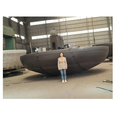 Op maat gemaakte ellipsoïdale torisferische tank Eha1100*80mm Sa516 Gr70n Dish End Head voor duurzaam