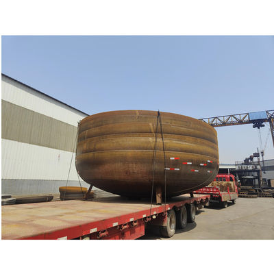 Lasverbinding aangepast stalen ellipsoïdale tank einde voor het drukken van schotel platte bodem