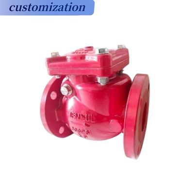 Handleiding voor watermedia Pn16 Rubber Disc Check Valve voor handmatige drukregeling