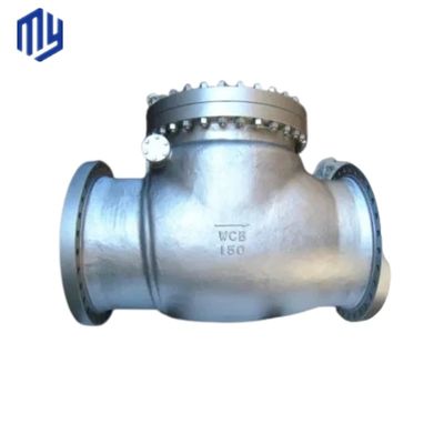 Roestvrij staal DN200 8 inch Two Way PN16 Double Flange Type Non-Return Swing Check Valve