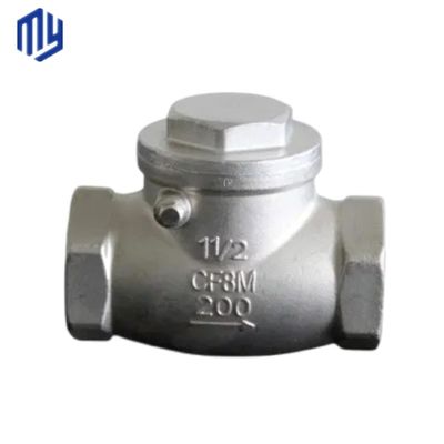 Roestvrij staal DN200 8 inch Two Way PN16 Double Flange Type Non-Return Swing Check Valve