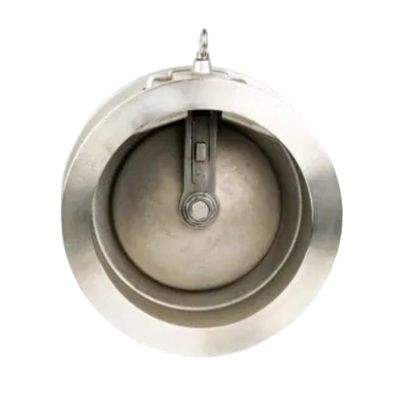 Handmatige roestvrijstalen flens Pn25 DN 50 Wafer Lift Single Plate Swing Check Valve voor Afvoer Valve