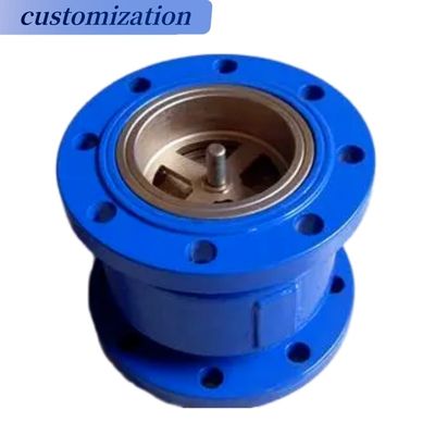 Diafragmastructuur Hc41x Pn10 Pn16 Sump Pump Double Flange Muffler Silent Check Valve