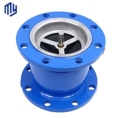Diafragmastructuur Hc41x Pn10 Pn16 Sump Pump Double Flange Muffler Silent Check Valve