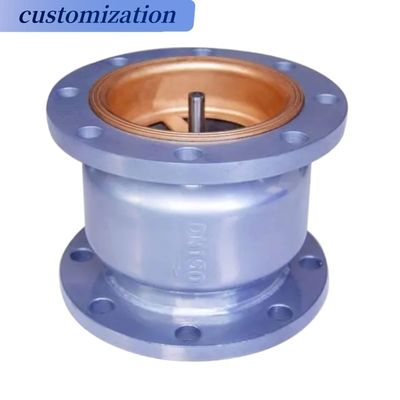 Diafragmastructuur Hc41x Pn10 Pn16 Sump Pump Double Flange Muffler Silent Check Valve