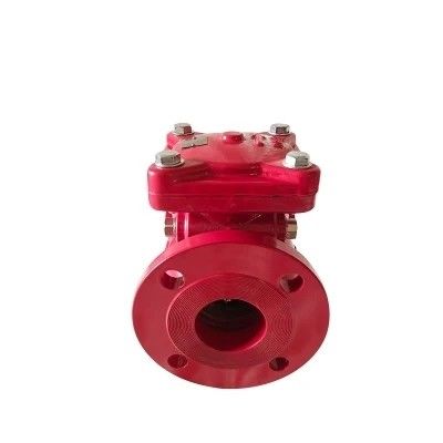Gepersonaliseerde ondersteuning Non Return Gas Swing Check Valve DN 600 voor gas media en OEM ondersteuning