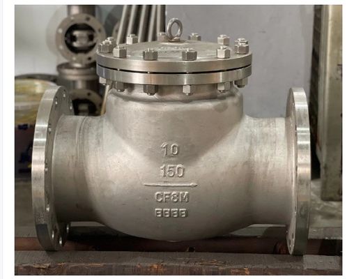 Gepersonaliseerde ondersteuning Non Return Gas Swing Check Valve DN 600 voor gas media en OEM ondersteuning