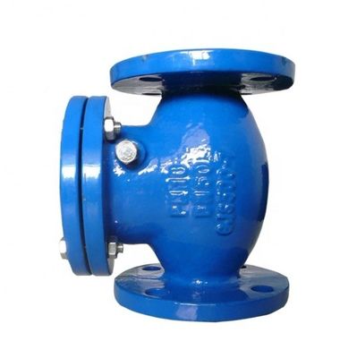 Ductile ijzer flensterde koperen stoel swing check valve met aangepaste poort grootte niet terug te keren