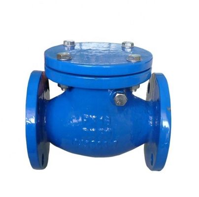 Ductile ijzer flensterde koperen stoel swing check valve met aangepaste poort grootte niet terug te keren