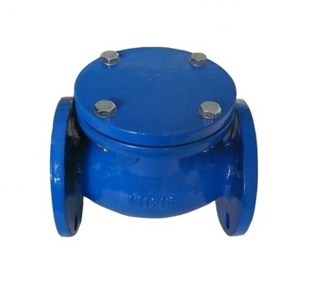 Ductile ijzer flensterde koperen stoel swing check valve met aangepaste poort grootte niet terug te keren