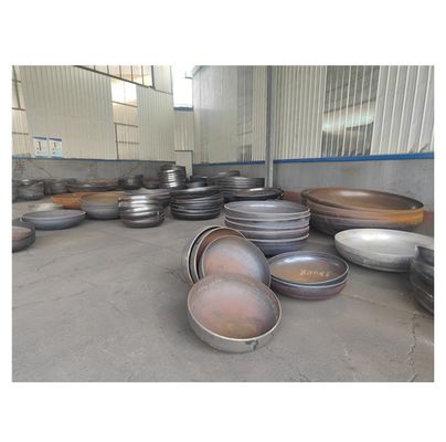 Ronde kop Titanium halfrondoppervlakte koppen koppen stalen pijpen koppen voor de industrie