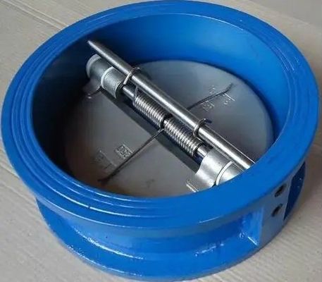 150LB Wafer Type Swing Double Disc Valve Dual Plate Non-Return Valve voor OBM-ondersteuning