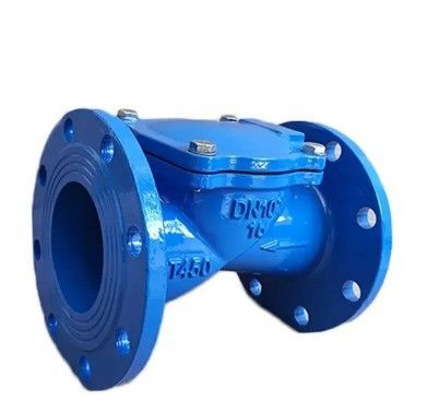 Op maat gemaakte service 2 inch 3 inch 4 inch ductiel ijzer ANSI flens rubberen schijf check klep