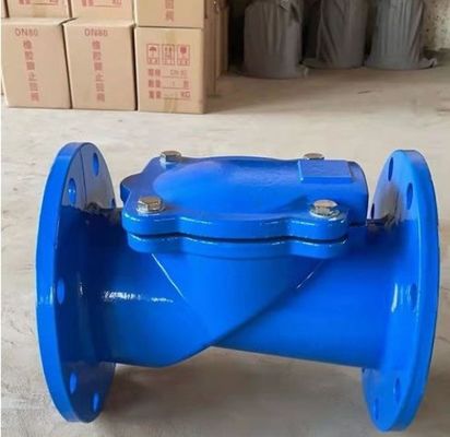 Gepersonaliseerde DN50-DN600 non-return double plate check valve voor industriële toepassingen