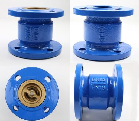 Afhankelijk van de specificaties Gegote ijzeren flenst Tipe Lage druk Metalen Zit Lift Silent Check Valve